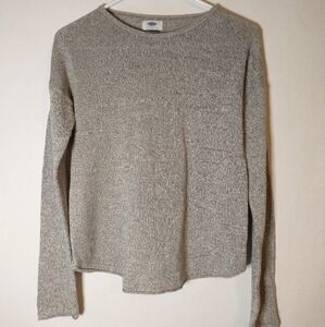 Old Navy youth girls grey sweater size XL (14)